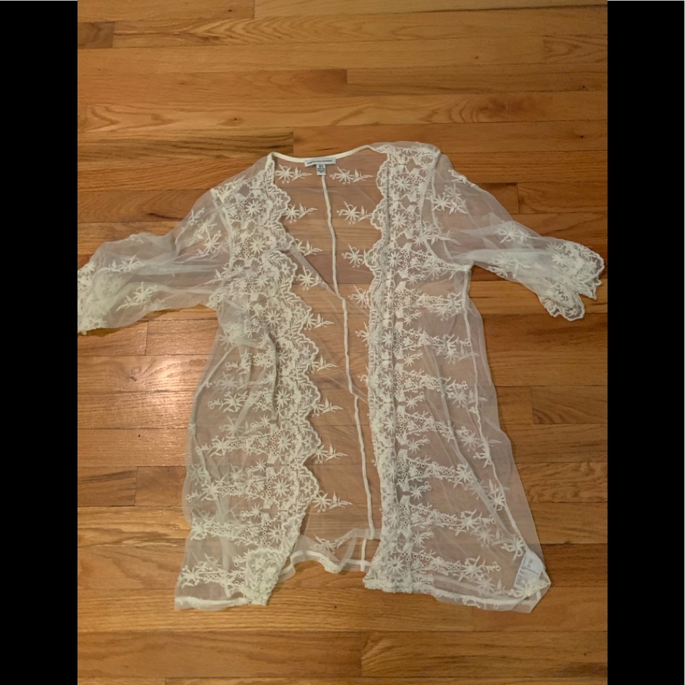 American Eagle Lace Kimono